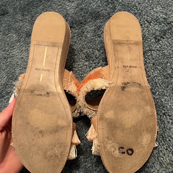 Dolce vita fringe sandals - Picture 4 of 5